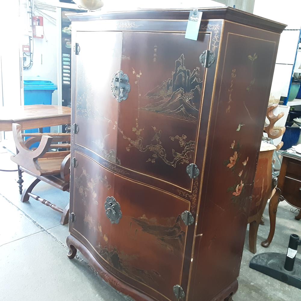 MEUBLE TV STYLE CHINOIS 