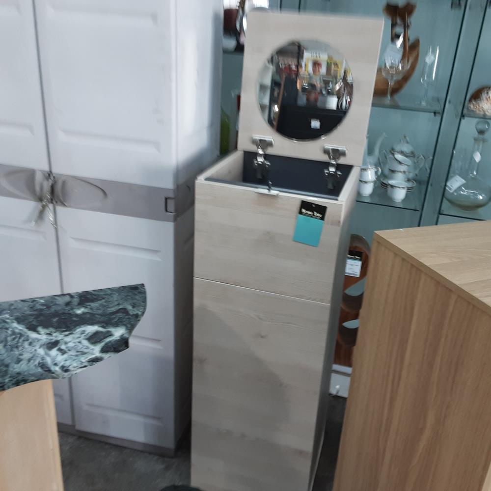 MEUBLE COIFFEUSE BEIGE 