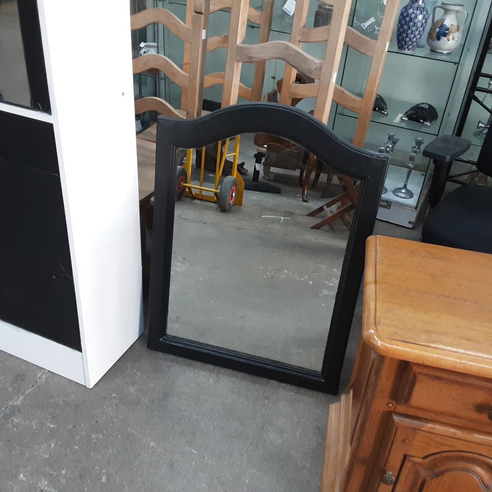 MIROIR CADRE NOIR 