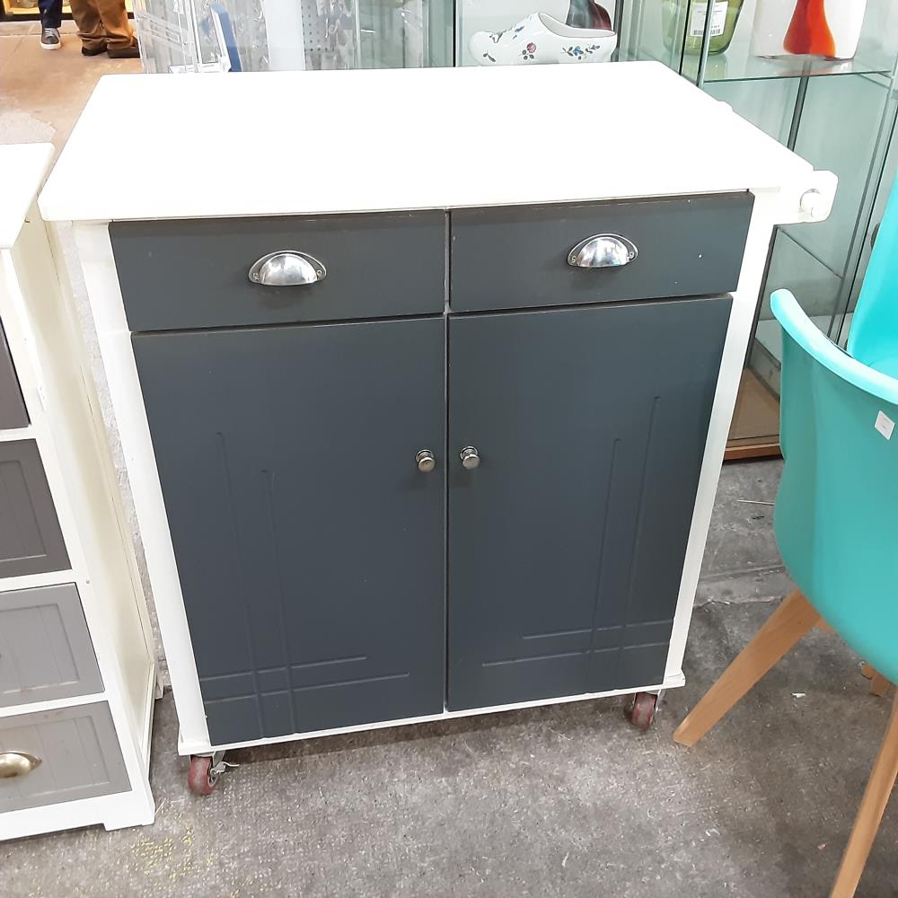 MEUBLE 2 TIROIRS 2 PORTES 