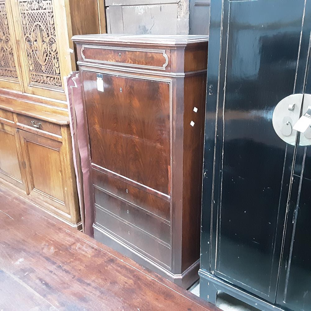 SECRETAIRE 1 PORTE 4 TIROIRS 