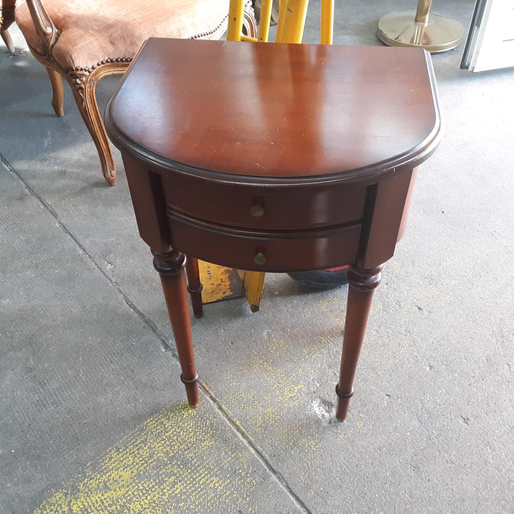 CHEVET 2 TIROIRS BOIS 