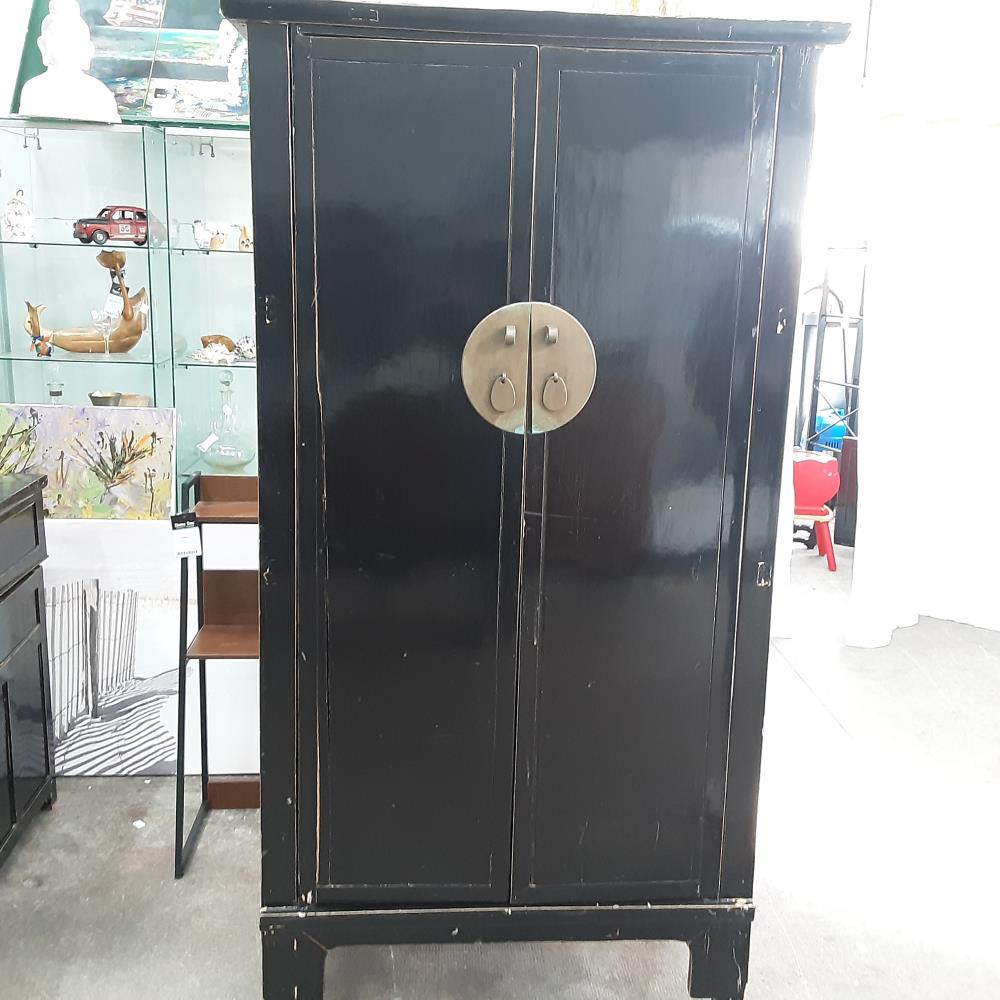 ARMOIRE 2P STYLE CHINOIS 