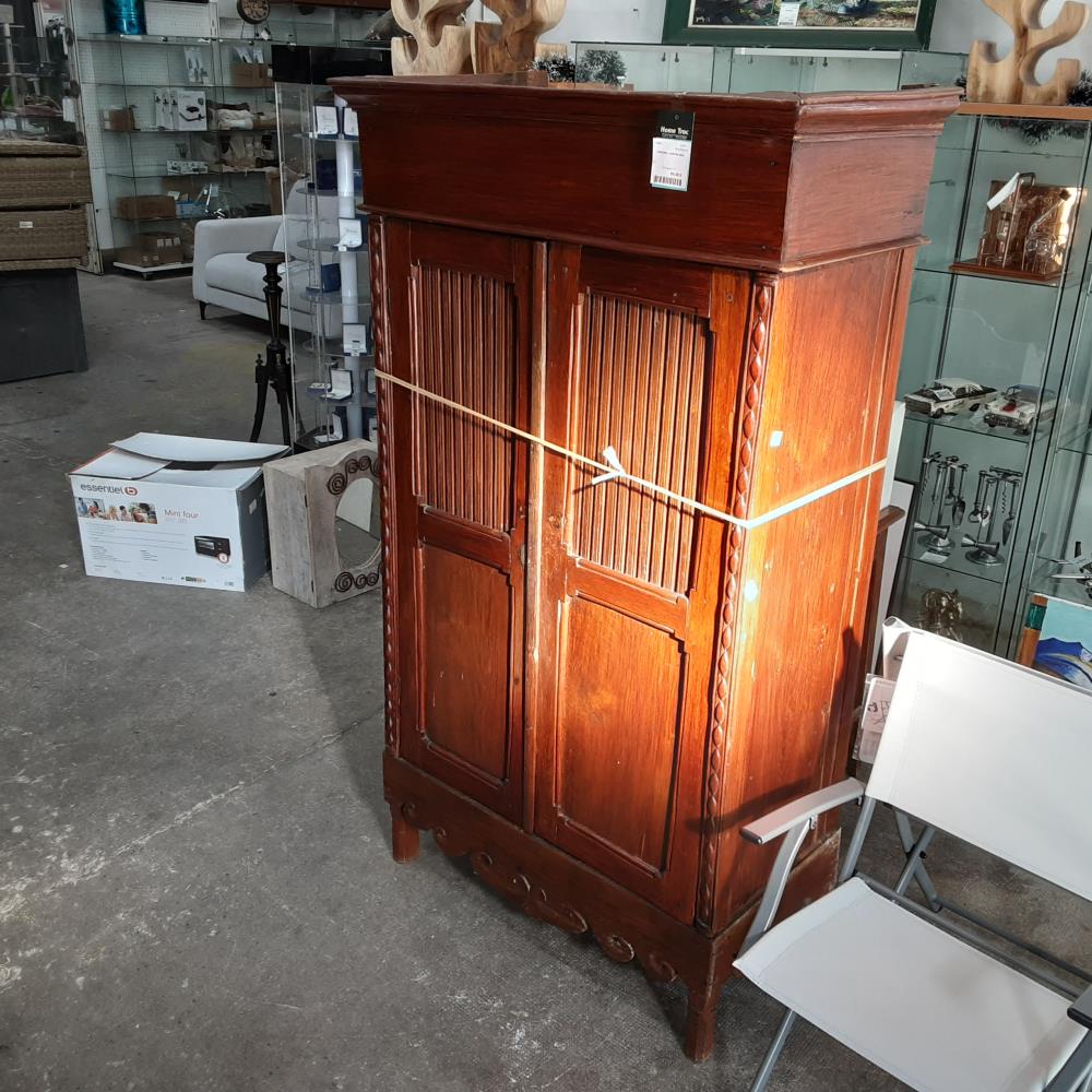 ARMOIRE 2 PORTES BOIS
