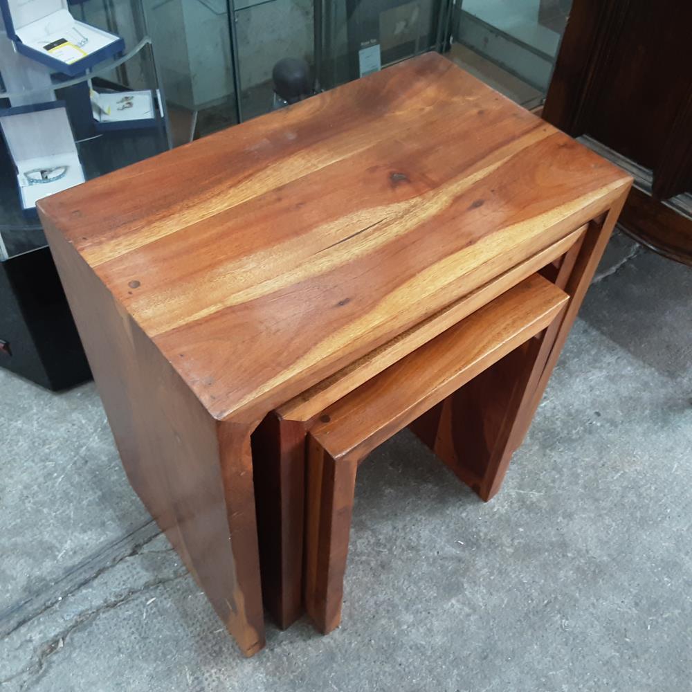 LOT DE 3 TABLE BASSE GIGOGNES 