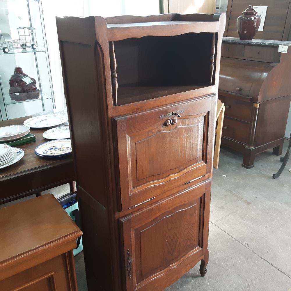 SECRETAIRE 2 PORTES BOIS 