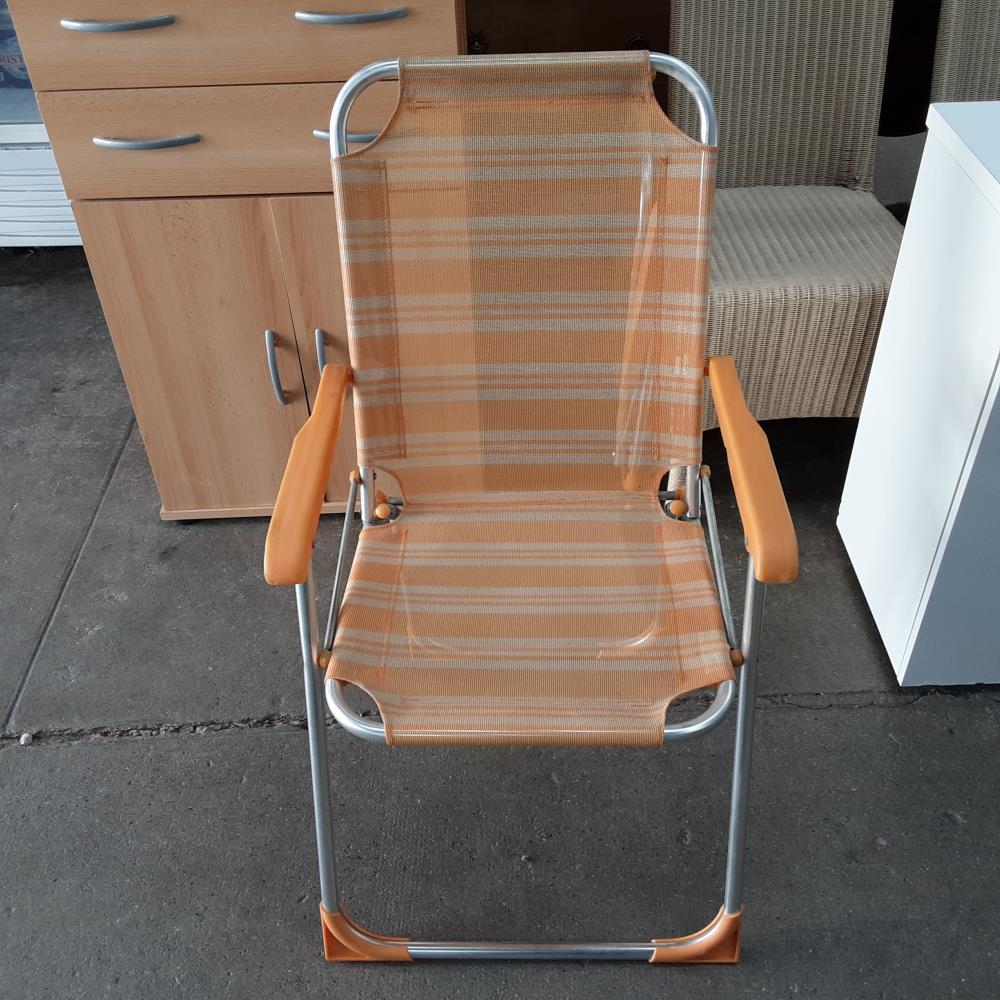 FAUTEUIL PLAGE ORANGÉ 