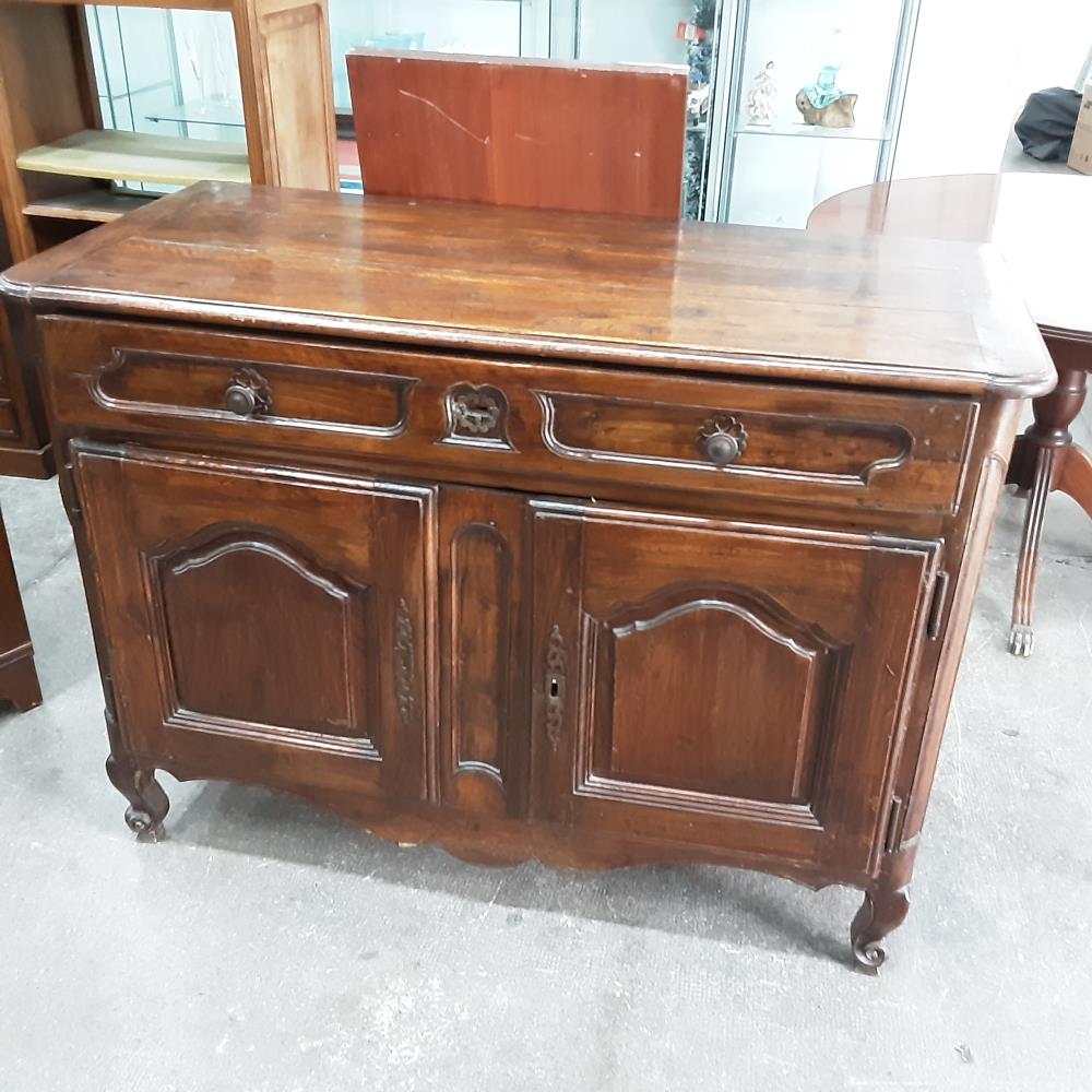 MEUBLE 2P 1T BOIS ANCIEN 