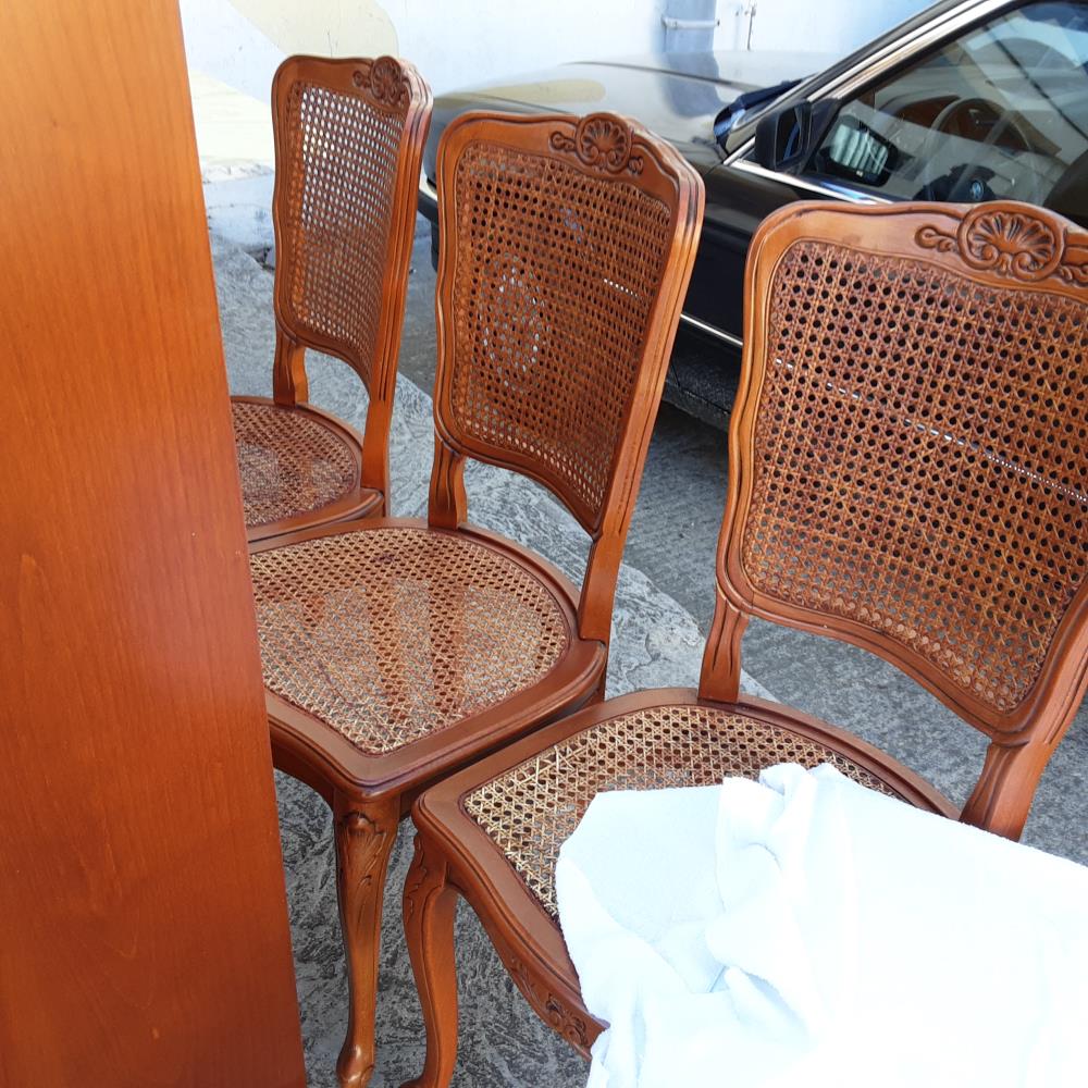 CHAISE CANNEE MERISIER 