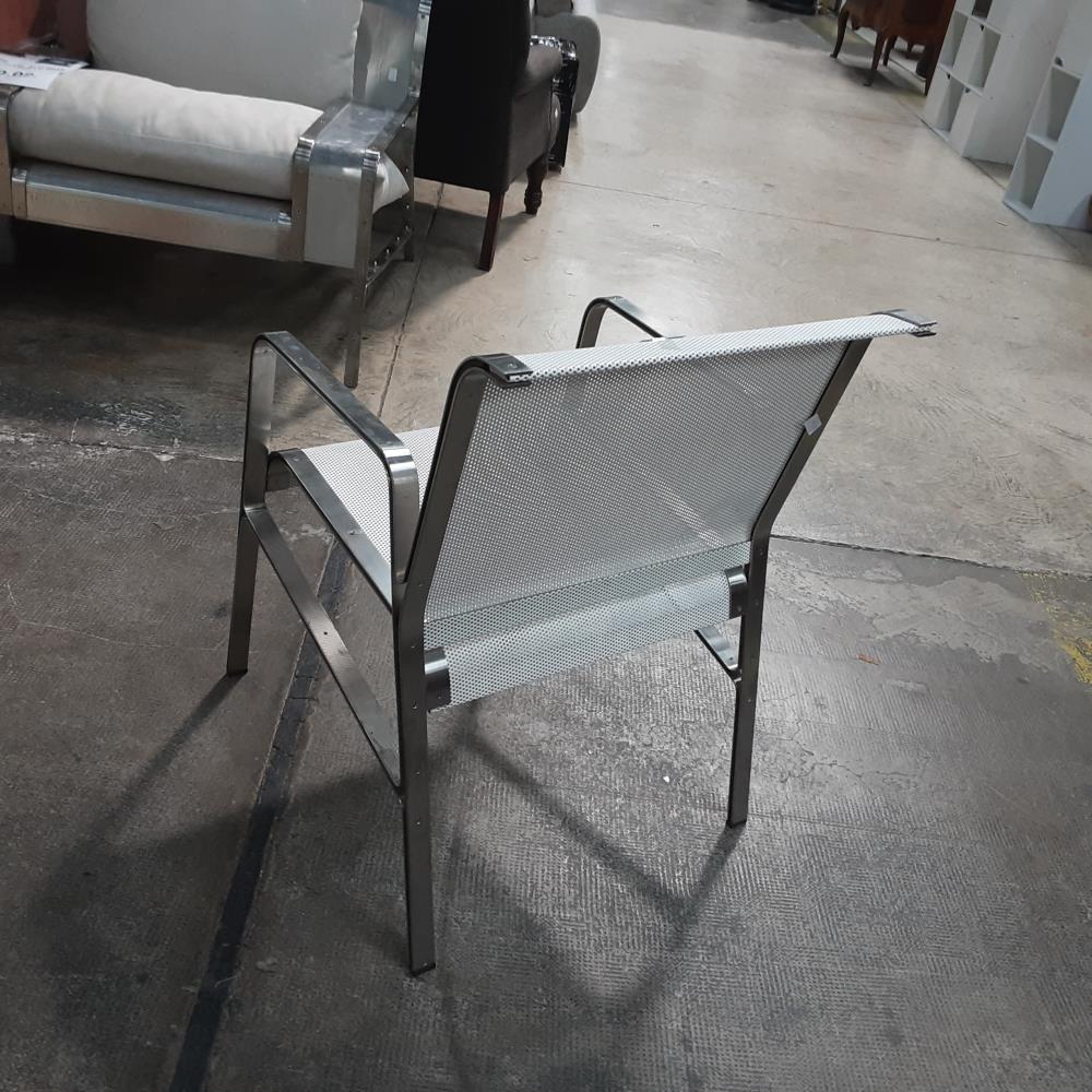 FAUTEUIL ALU INOX 