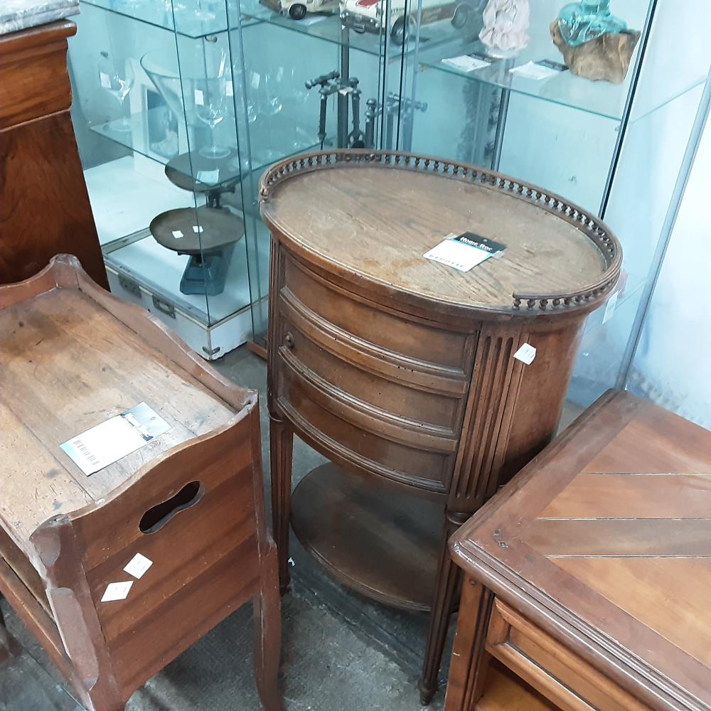 MEUBLE ANCIEN 1P OVALE 