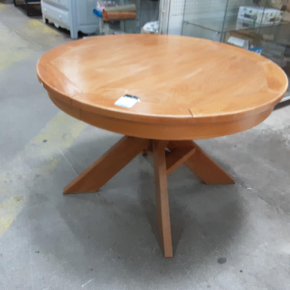 TABLE RONDE BOIS