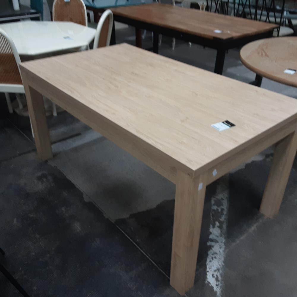TABLE RECTANGLE COULEUR BOIS