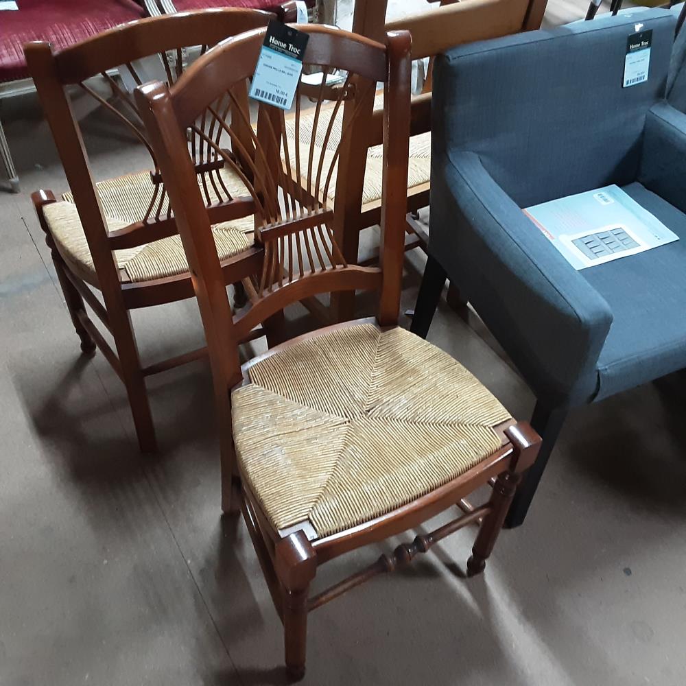 CHAISE PAILLE EN L'ETAT 