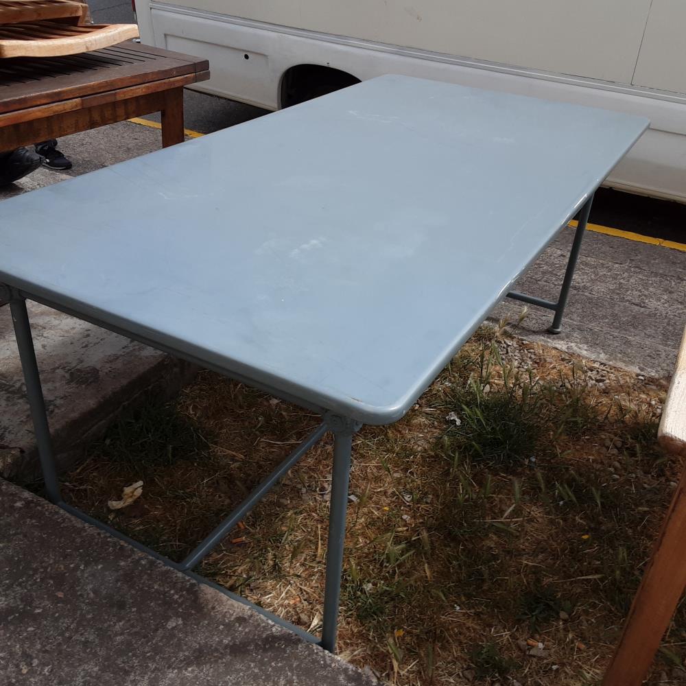 TABLE RECTANGLE METAL 