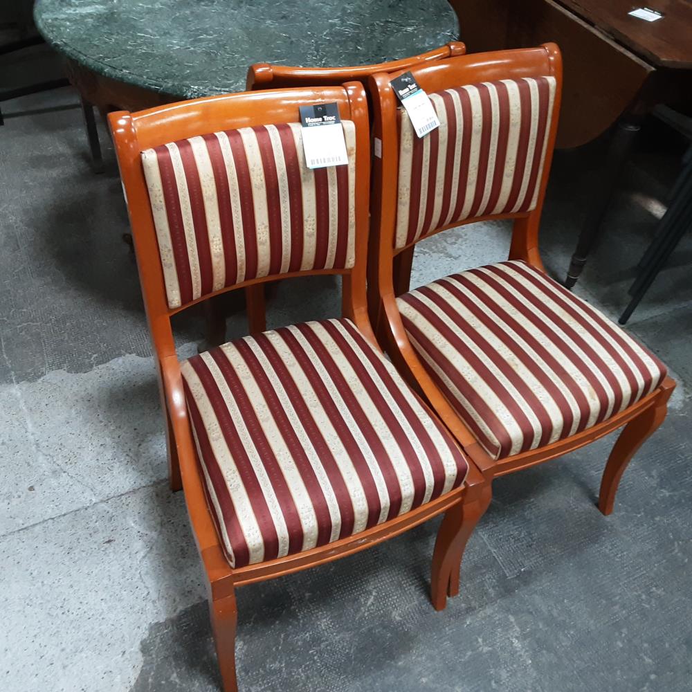 CHAISE TISSU RAYE