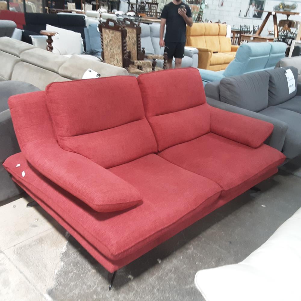 CANAPE ROUGE 2P XXL