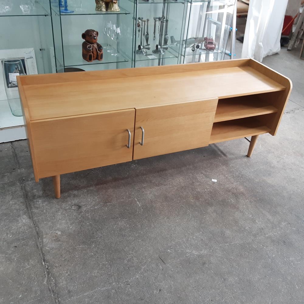 MEUBLE BAS BOIS 2 PORTES 