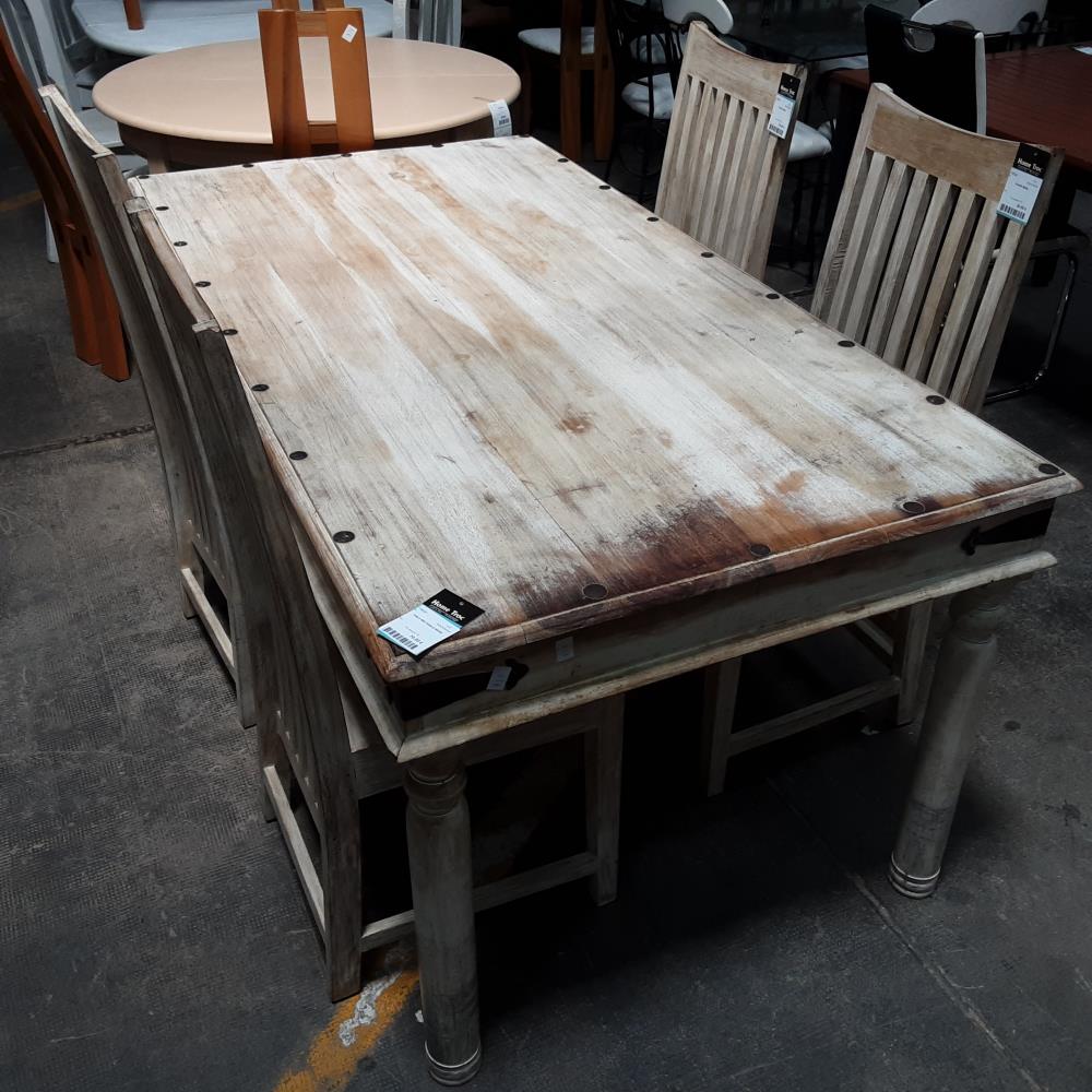 TABLE RECTANGLE BEIGE 
