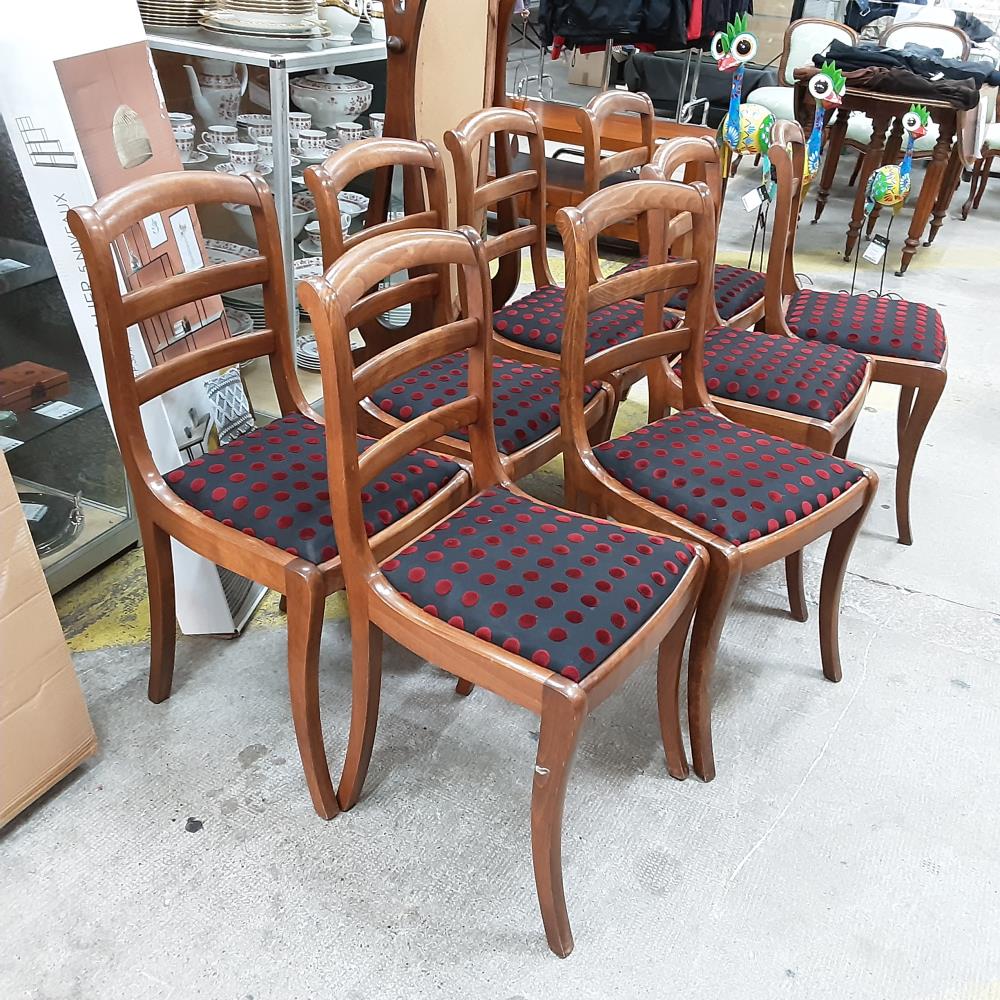 CHAISE TISSU BOIS