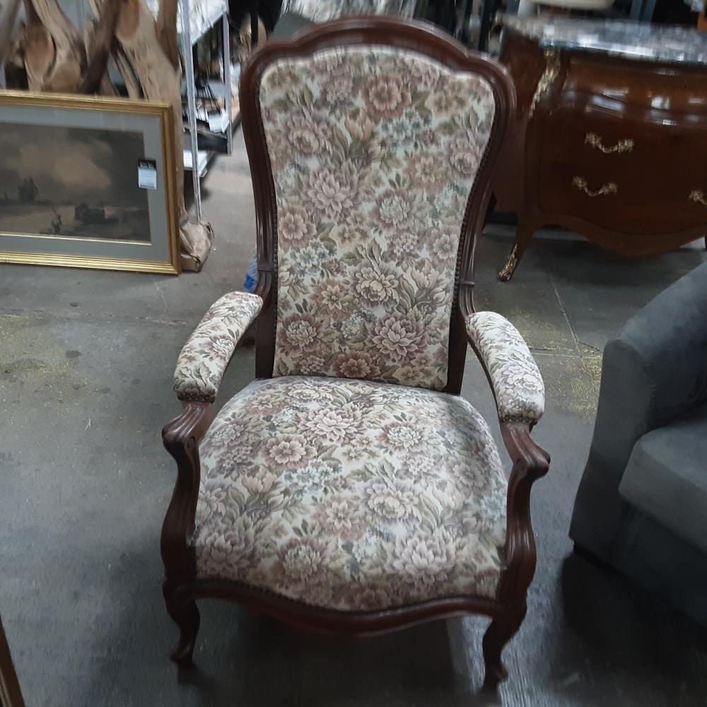 VOLTAIRE TISSU FLEURS 