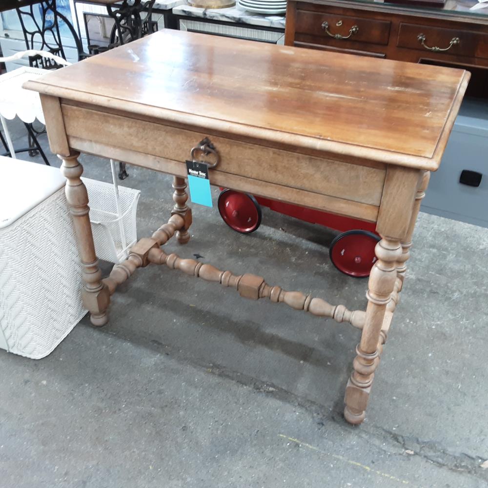 TABLE 1 TIROIR BOIS 