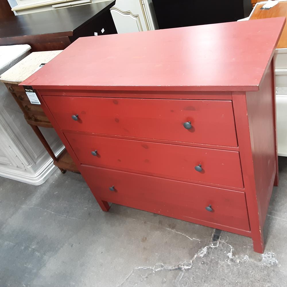 COMMODE 3 TIROIRS 