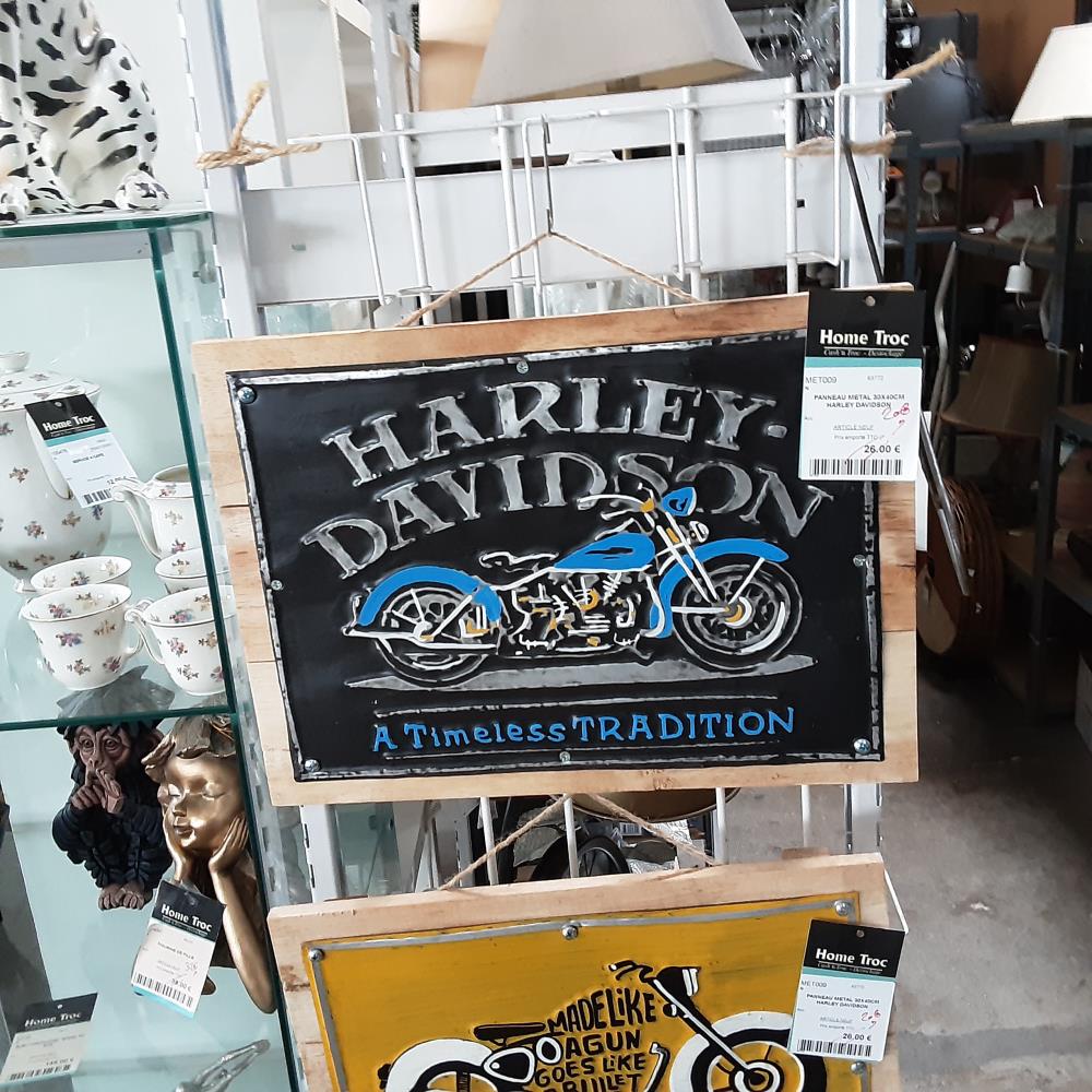 PANNEAU METAL 30X40CM HARLEY DAVIDSON
