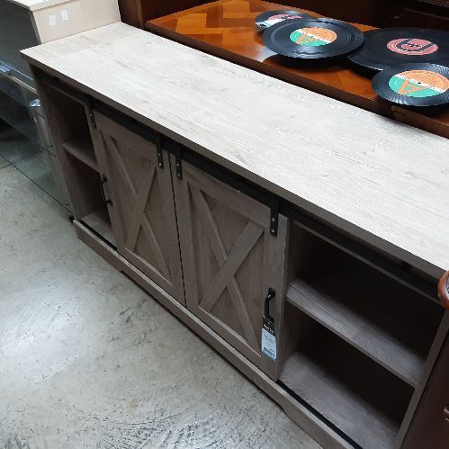 "MANHATTAN" BUFFET AVEC 2 PORTES COULISSANTES 150X39,5XH80CM