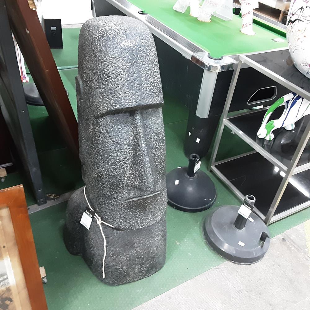 STATUE MOAI ILE DE PAQUES 120 CM