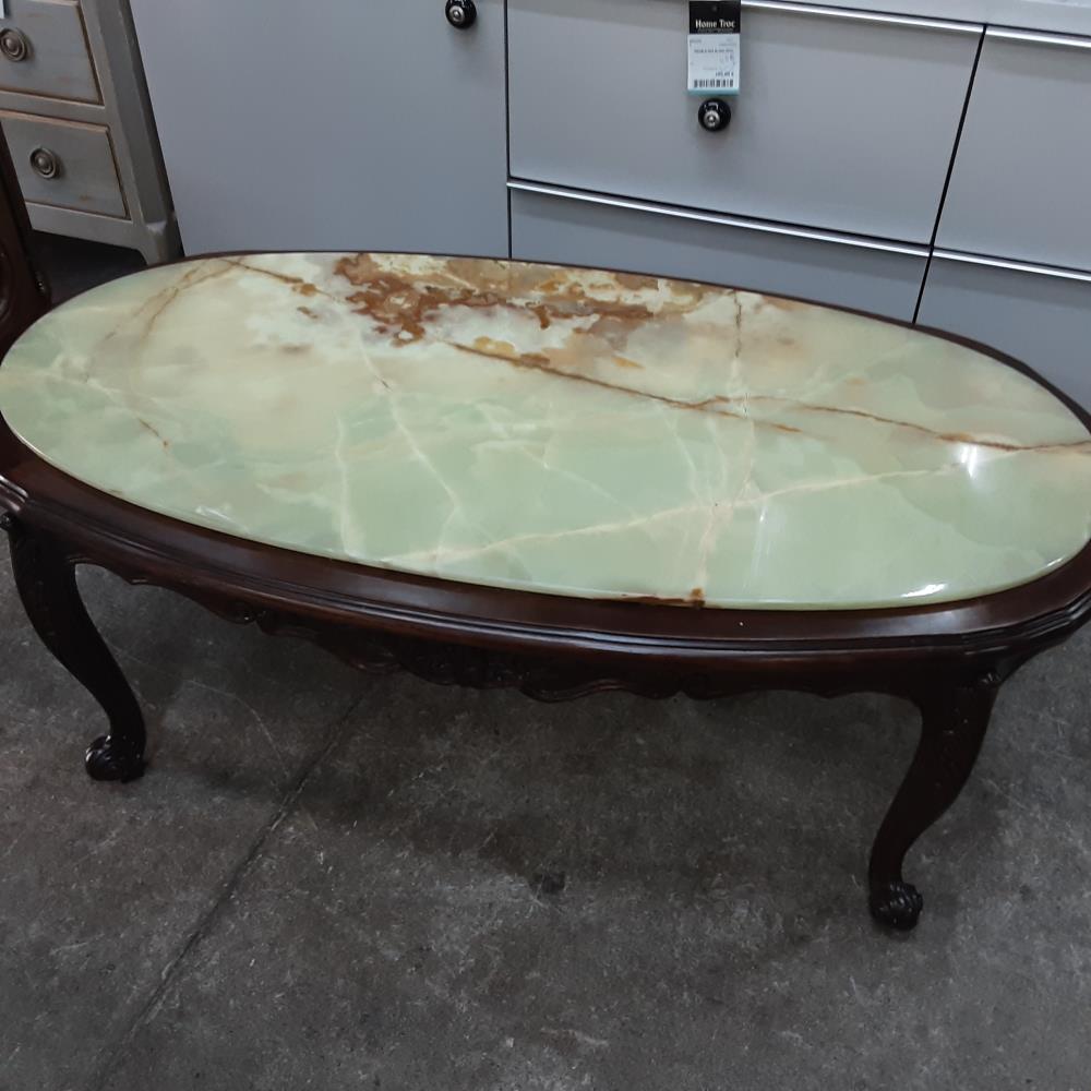 TABLE BASSE OVALE 