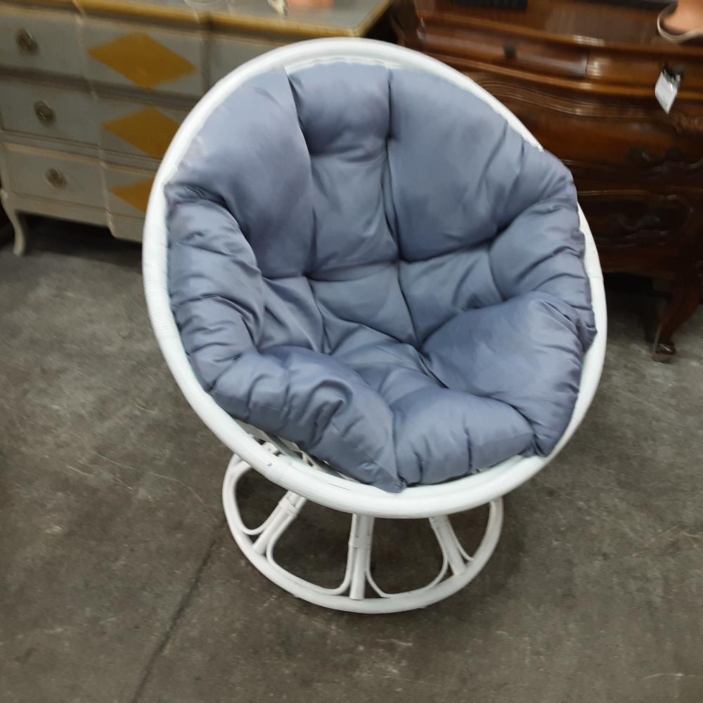 FAUTEUIL ROTIN ROND 