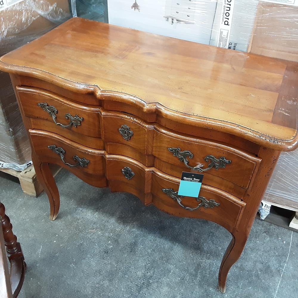 COMMODE 2T BOIS ANCIENNE 