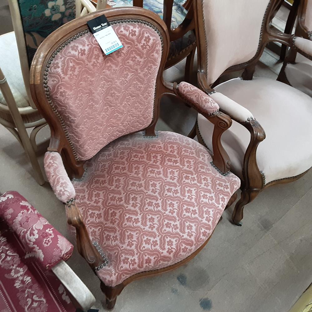 FAUTEUIL TISSU BOIS 