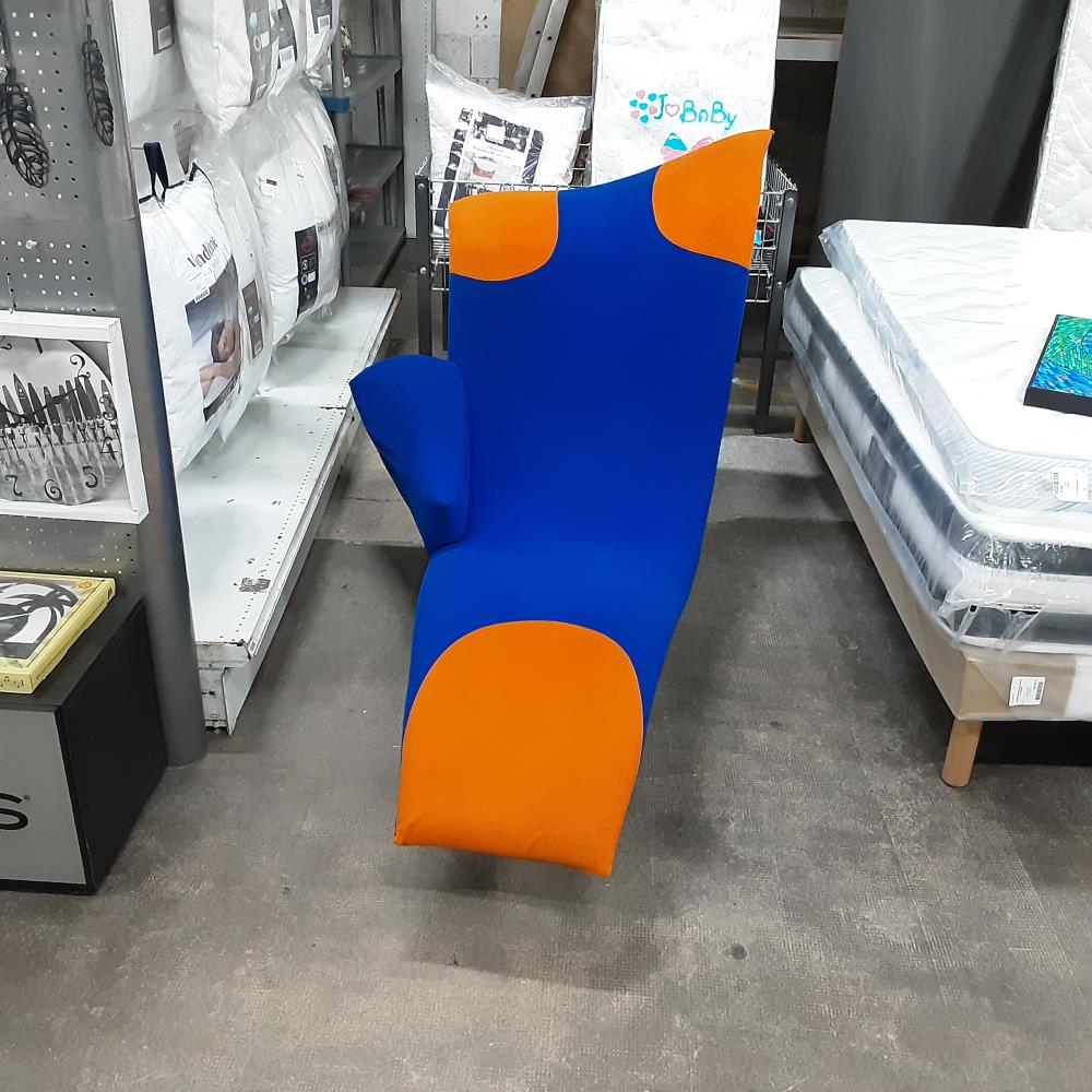 MÉRIDIENNE BLEU ET ORANGE MOROSO