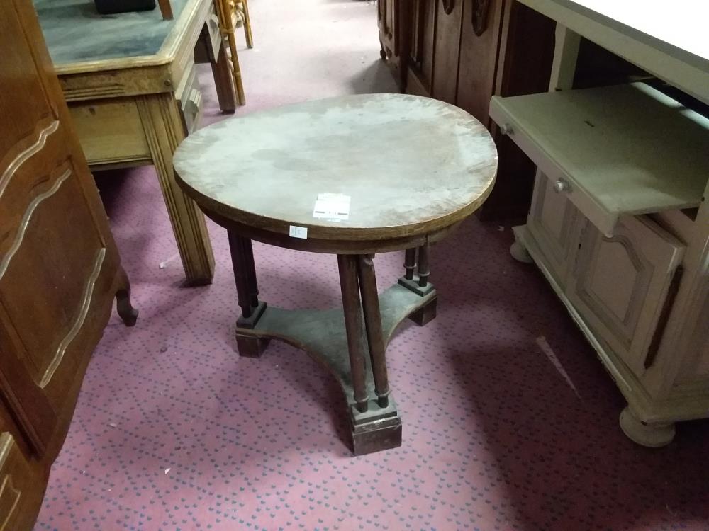 TABLE BASSE SELLETTE RONDE