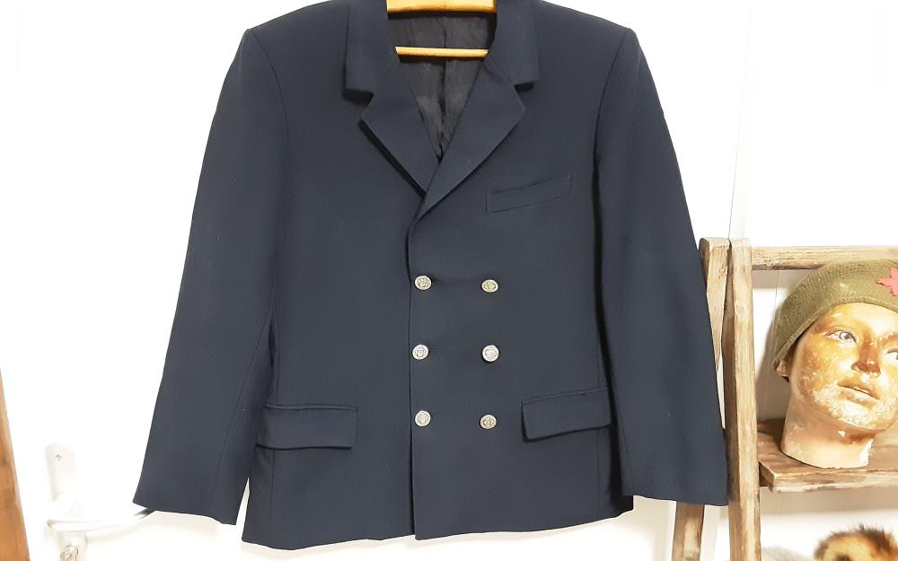 VESTE UNIFORME BLEU MARINE