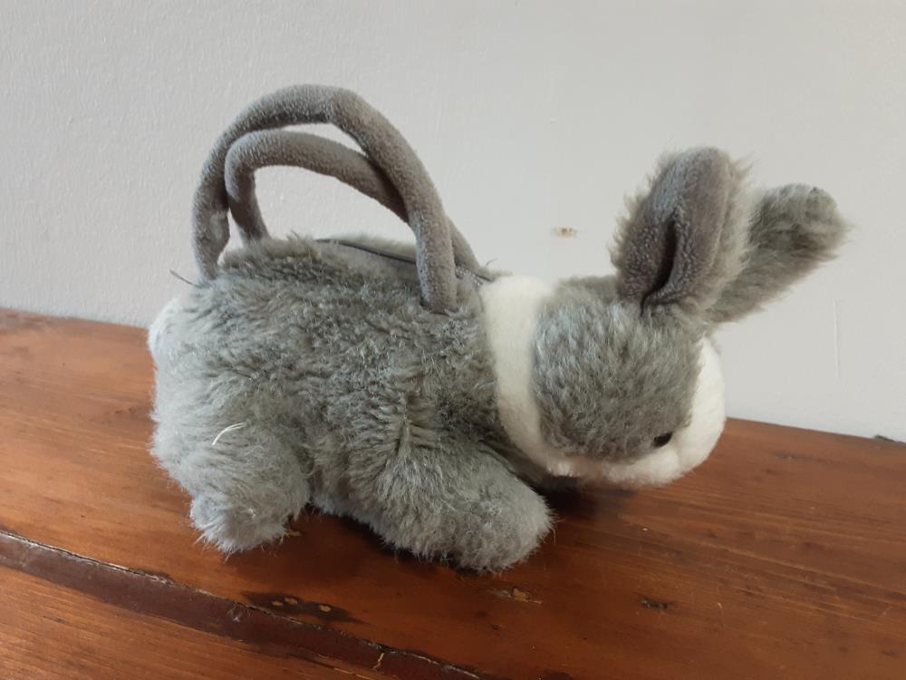 SAC PELUCHE LAPIN