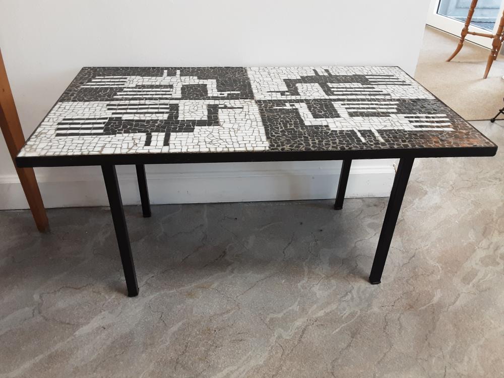 TABLE BASSE MOSAIQUE