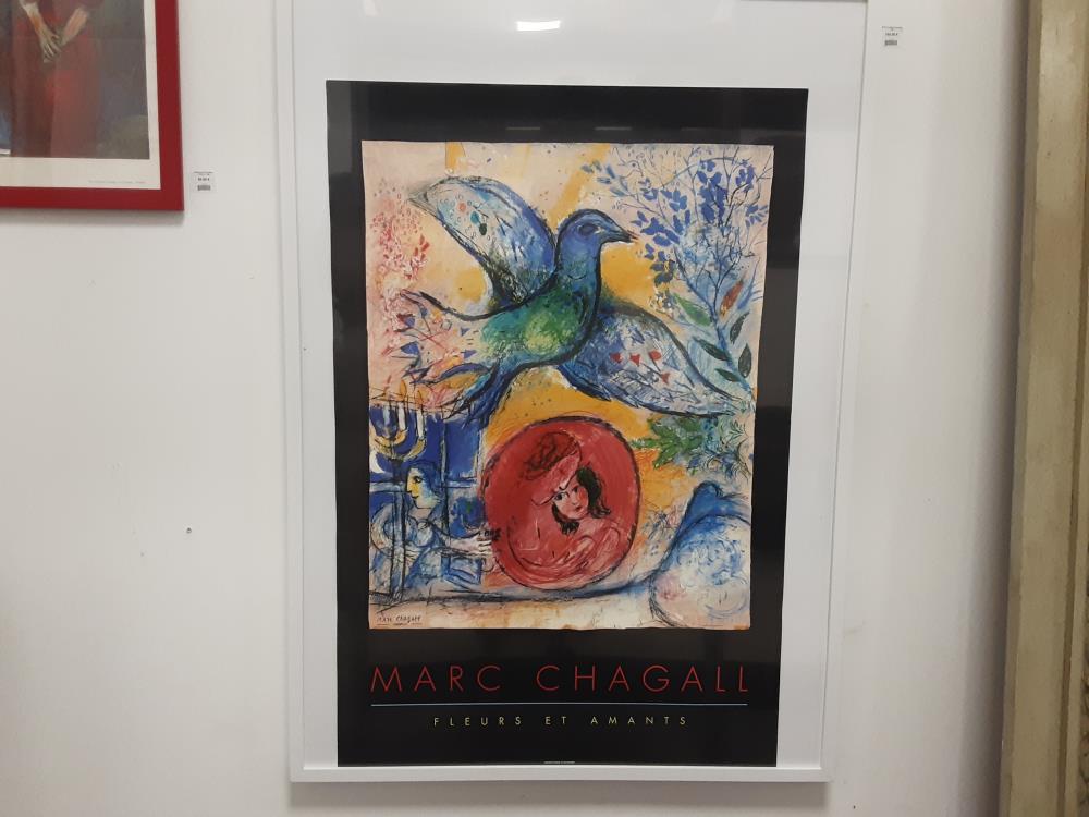 AFFICHE MARC CHAGALL 1993