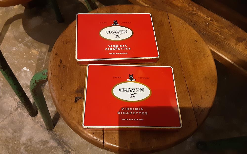 BOITE CIGARETTES CRAVEN A