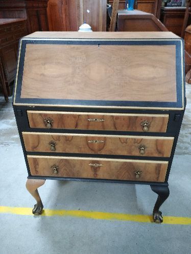 SECRETAIRE REPARE ET RELOOKE DANS NOTRE ATELIER DEPOT CREATIF