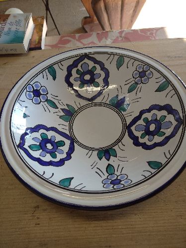 ASSIETTE CREUSE DECO