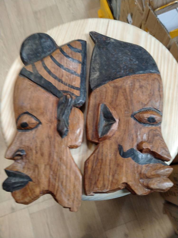 DUO MASQUE AFRICAIN