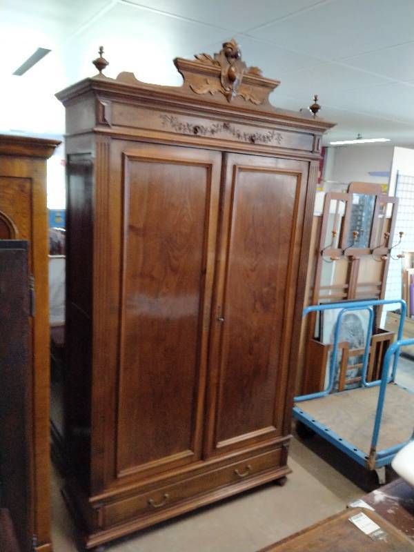 ARMOIRE 2 PORTES 1 TIROIR