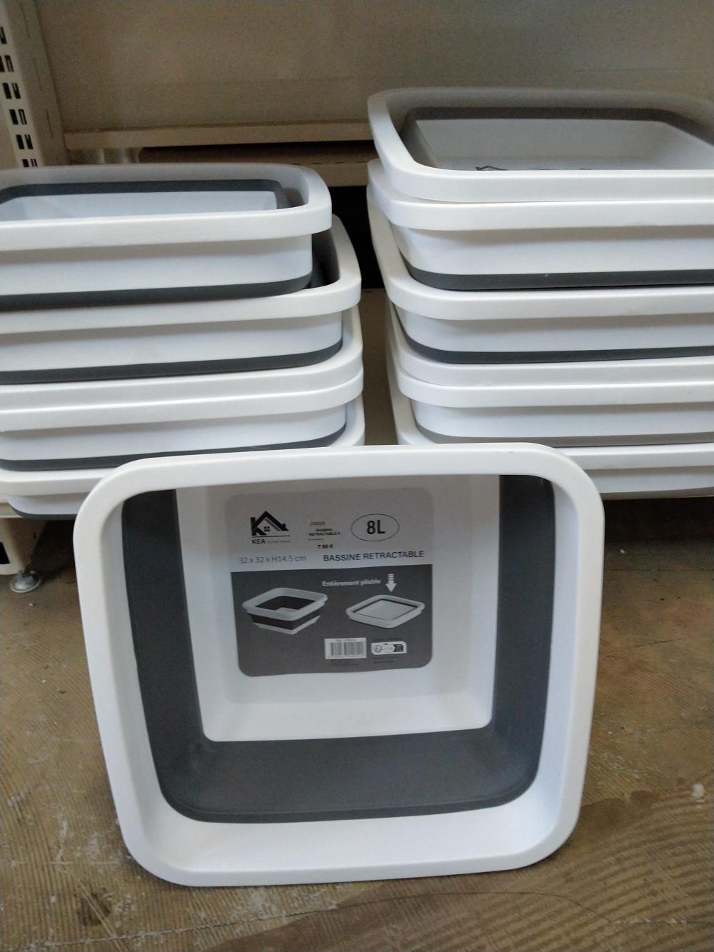 BASSINE RETRACTABLE 9 L