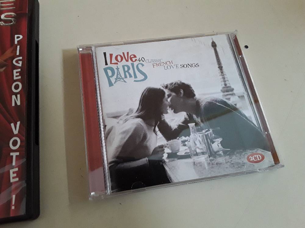 CD I LOVE PARIS